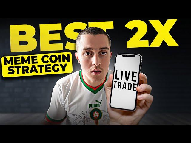 Best 2X Solana Meme Coins Strategy (LIVE TRADE)