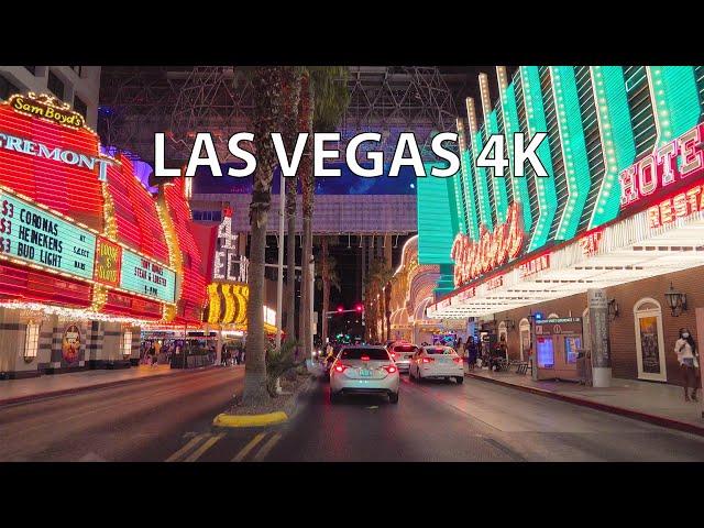 Las Vegas 4K - Midnight Drive