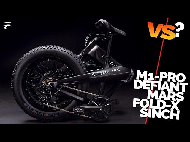 Fat Tire Folding E-Bike FACE-OFF! Aventon vs Sondors vs Heybike vs Jupiter Bikes vs Fiido