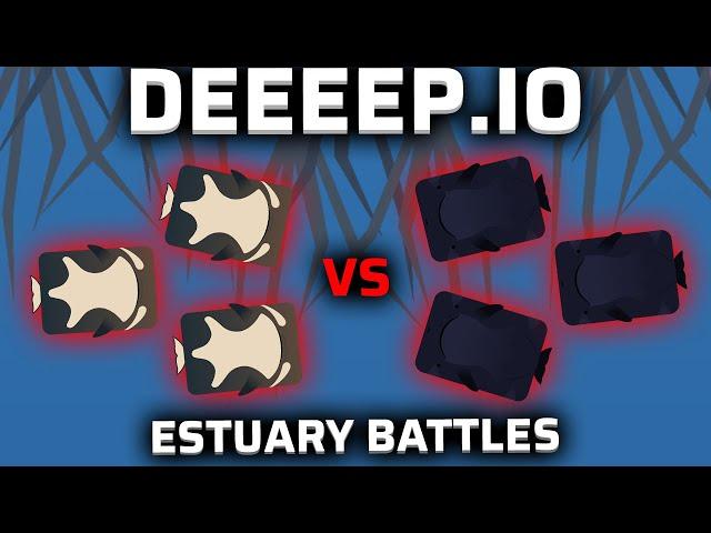 CHAOS IN THE ESTUARY!!! | Deeeep.io gameplay