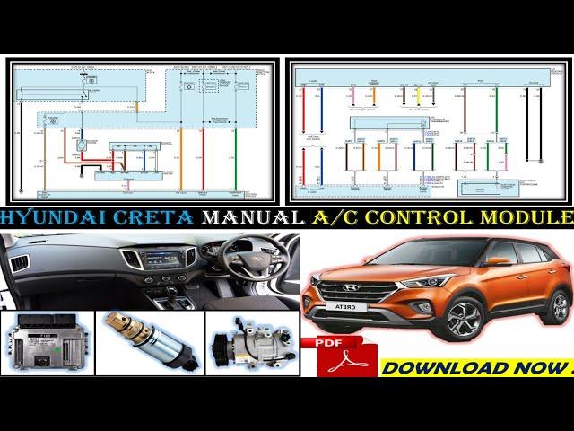 Hyundai Creta Manual " Ac Control Module" - Wiring Diagram & Pinout Details