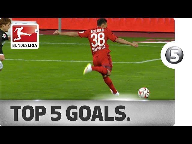 Top 5 Goals from Matchday 25 - Vote for your Goal of the Week