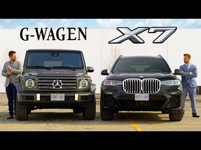 2019 BMW X7 vs Mercedes G-Class // Battle Of The Ballers