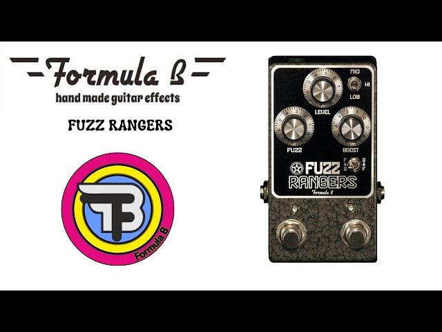 Demo Formula B Fuzz Rangers*** Killer Treble booster and fuzz tones!!***