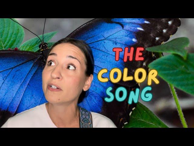 The Color Song | God Made the Colors! Little Acorns Christian Toddler Songs with Ms. Lettie