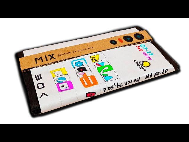 Xiaomi Mi Mix Alpha from Cardboard - Stop Motion