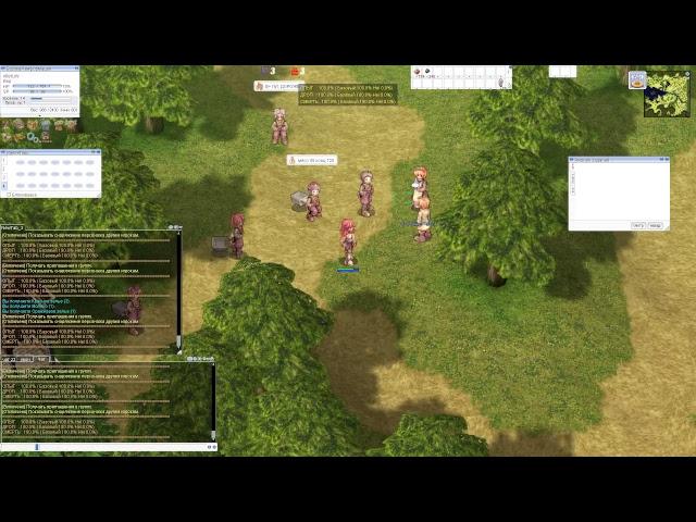 Ragnarok Online #3. Woldworine. mag 42+, охота на географы, кач.