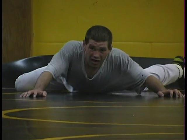 Gable run Hawkeye Wrestling Club Practice