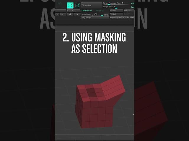 Zbrush Masking must knows + FREE Brush! #zbrush #zbrushsculpting