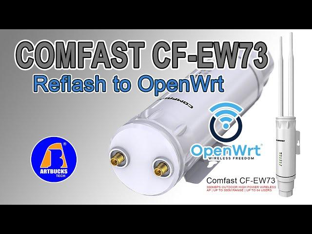 COMFAST CF-EW73 | Reflash to OpenWrt | Pisowifi Access Point  [ Tagalog ]