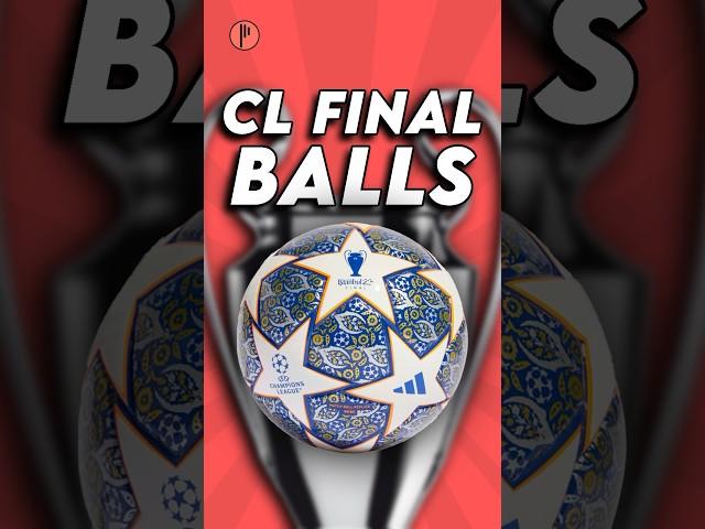 Every Champions League Final ball ever made! 