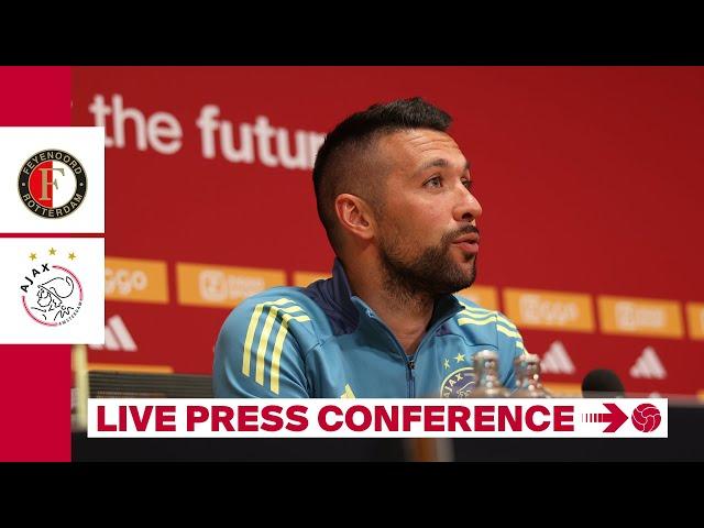 ️  LIVE 14:00 | Persconferentie Francesco Farioli | Feyenoord - Ajax