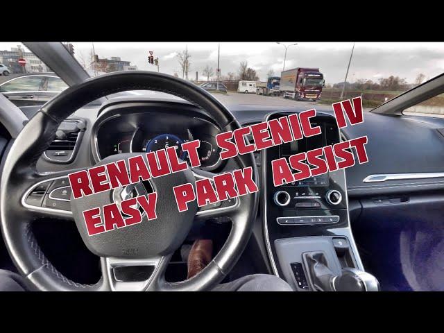 Easy Park Assist Renault Scenic IV parking test 