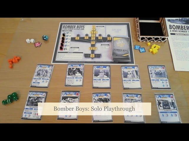 Bomber Boys (Free Solo PnP Game) - Playthrough - Diagonal Move