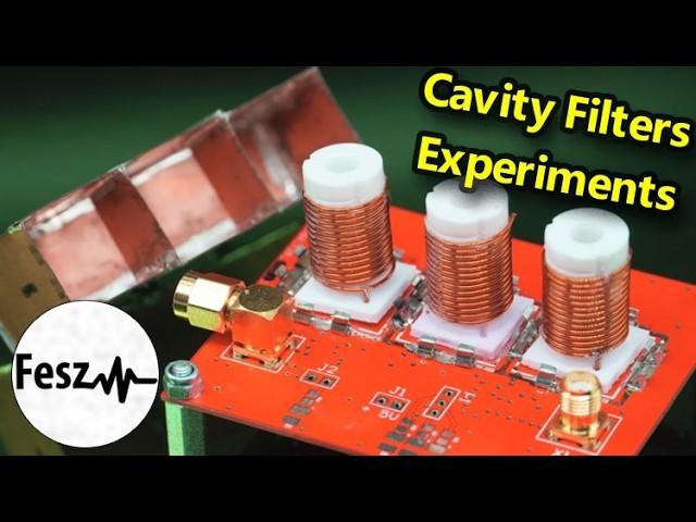 Cavity filter Experiments