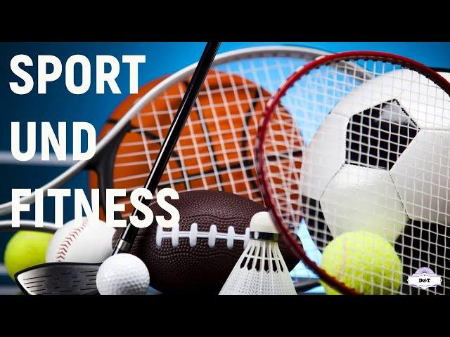 SPORT und FITNESS AUF DEUTSCH. О спорте на немецком за 3 минуты