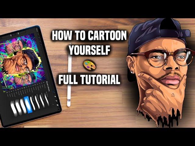 ImDontai  - HOW TO Cartoon Yourself! | satisfying and amazing art