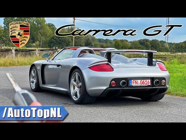 PORSCHE CARRERA GT | REVIEW on AUTOBAHN [NO SPEED LIMIT] by AutoTopNL