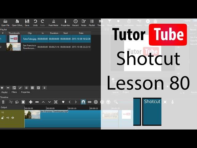 Shotcut Tutorial - Lesson 80 - Deinterlace Settings