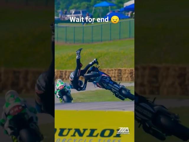 GP Moto racing bike accident video #shorts