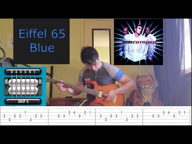 Eiffel 65 Blue (Da Ba Dee) Guitar Lesson and Tabs