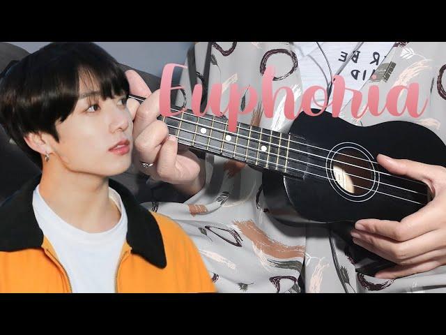 BTS JUNGKOOK - EUPHORIA | UKULELE TUTORIAL BAHASA INDONESIA | EASY CHORD