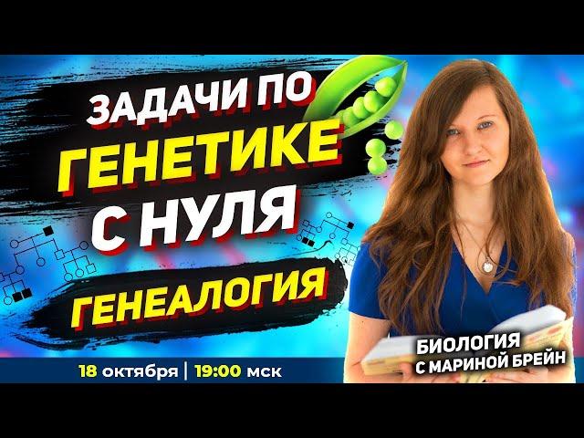 ЗАДАЧИ ПО ГЕНЕТИКЕ ЕГЭ НА ГЕНЕАЛОГИЧЕСКИЙ МЕТОД