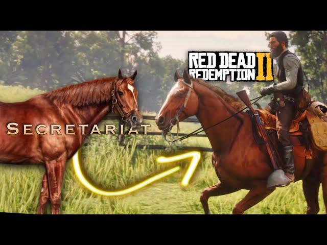 GETTING *LEGENDARY* RACEHORSES IN RDR2 || Modded Gameplay