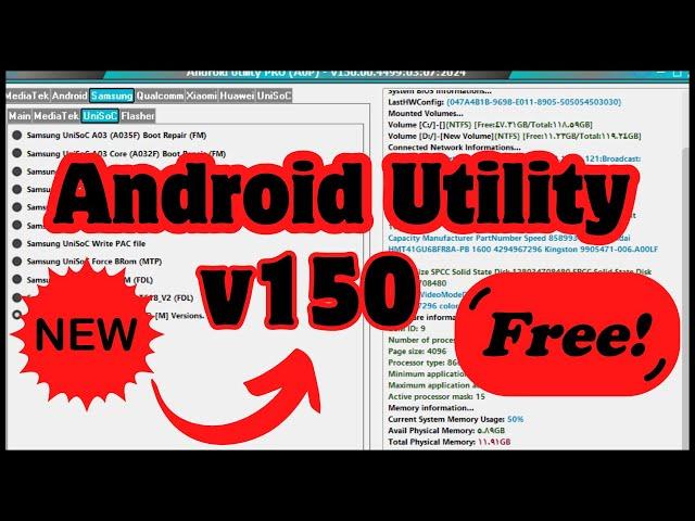 Android Utility Tool V150 Latest Version 2024 Free Download - Android tool 150