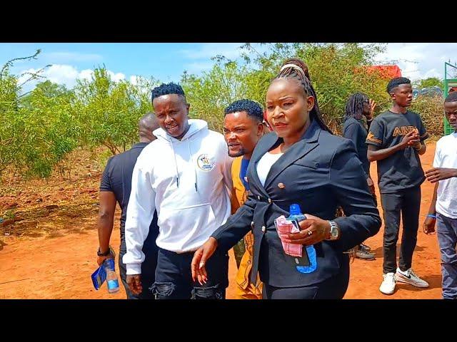 Ndeke Ya Muthanga and meshack mwengei arrives for the burial of BABA fortune mwikali