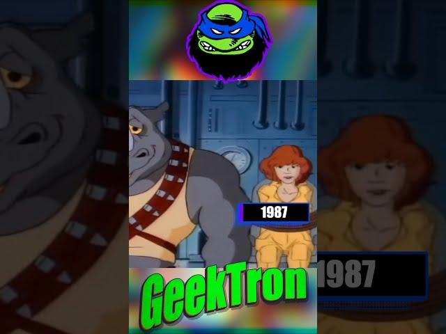 Evolution Of April O'niel From Teenage Mutant Ninja Turtles | TMNT #Shorts