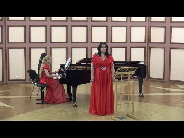 Sofya Menshikova performs P.Tchaikovsky Romances "Why?"; "To forget so soon..."