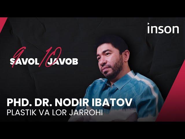 Nodir Ibatov — Mittivine o‘limida jarrohning aybi haqida | 9 savol — 10 javob