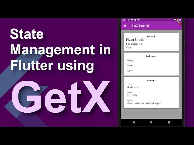 GetX - Part 2 (GetBuilder & Workers)