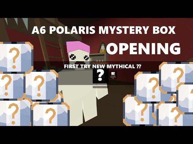 50x *NEW* A6 POLARIS MYSTERY BOX OPENING (no commentary) | FIRST TRY MYTHICAL ?