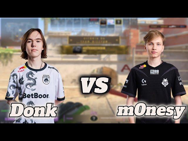 CS2 POV | Donk (56/25) x m0nesy | Faceit Ranked (Mirage) | golden boys