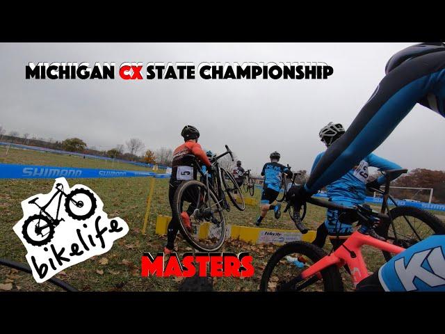 Michigan Cyclocross State Championship 2021 - Cross Hastings Fish Hatchery CX - Full CX Masters Race