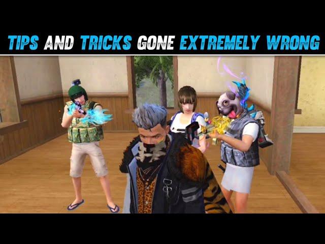 FREE FIRE TIPS AND TRICKS GONE EXTREMELY WRONG  FREE FIRE FUNNY SHORT VIDEO #shorts