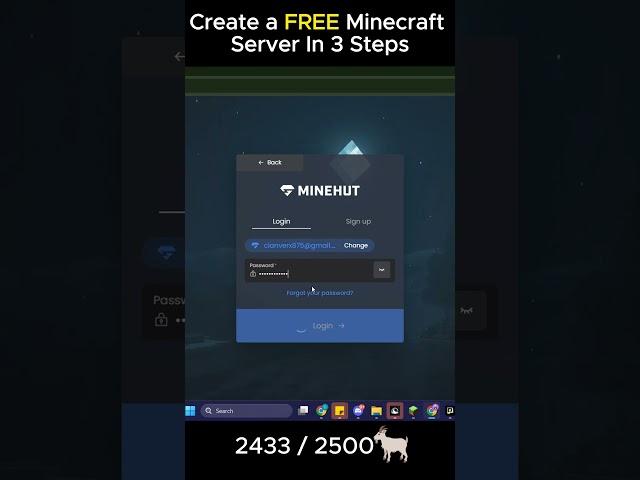 Create A FREE Minecraft Server In 3 STEPS