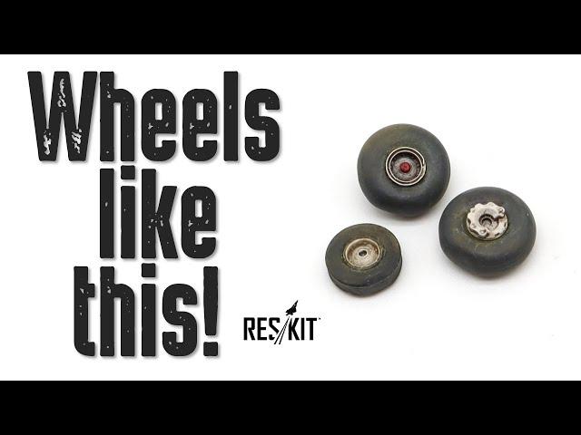 HOW AIRCRAFT MODEL WHEELS SETS SPICE UP YOUR BUILD - ResKit 1/72 wheels set for OV-10 Bronco