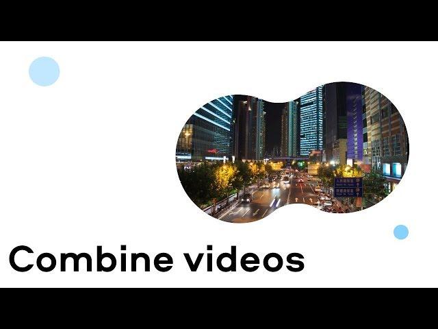 How to COMBINE videos | video editing (Tutorial 2020)
