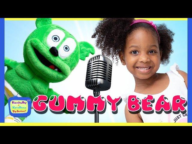 Kamdenboy & Kyraboo Play a Magic Trick on KB Dad | Gummy Bear Song