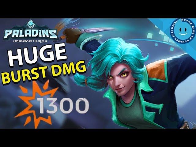 MAEVE DOUBLE BURST DAMAGE BUILD! AND 60% DMG REDUCTION?! Street Justice Maeve (Paladins Gameplay)