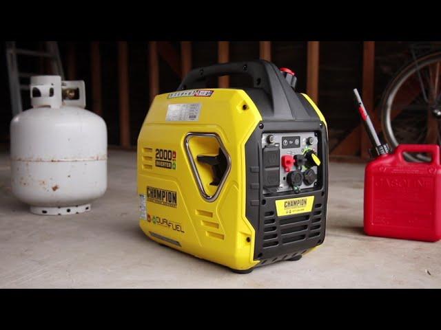 Champion 2000-Watt Ultralight Portable Dual Fuel Inverter Generator (Model 100900)