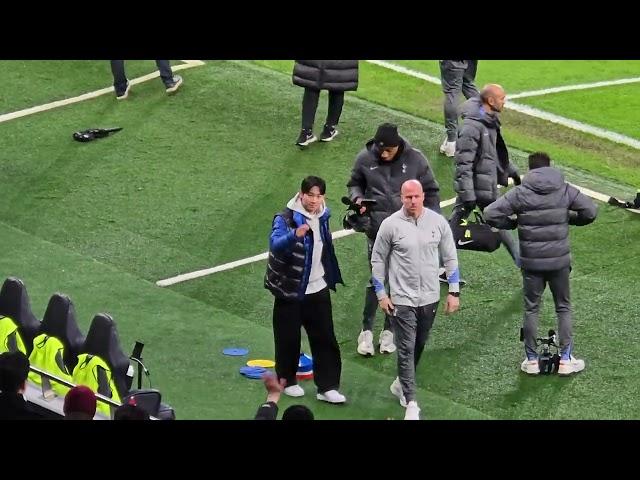 YANG MIN-HYEOK 양민혁: The South Korean Star at the Tottenham Hotspur Stadium: Spurs v Liverpool