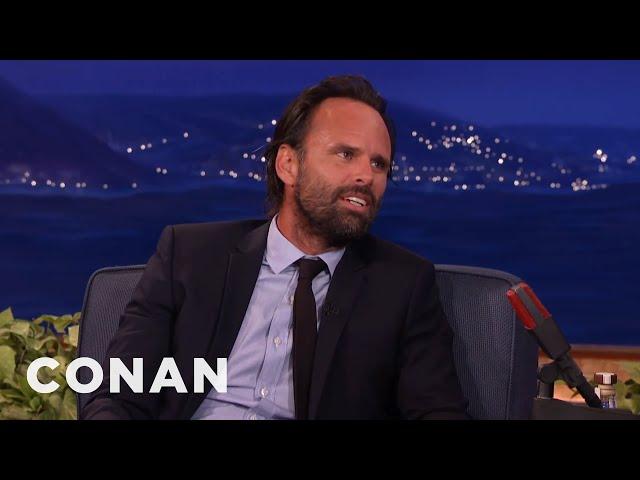 Walton Goggins Is A Hog-Calling Champion | CONAN on TBS