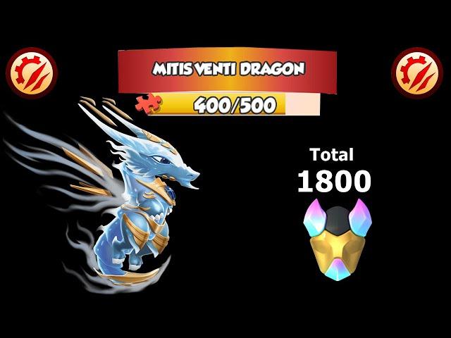 400/500 Mitis Venti Dragon-Dragon Mania Legends | Virtus Rex Tyrant Event | Arena battle | DML