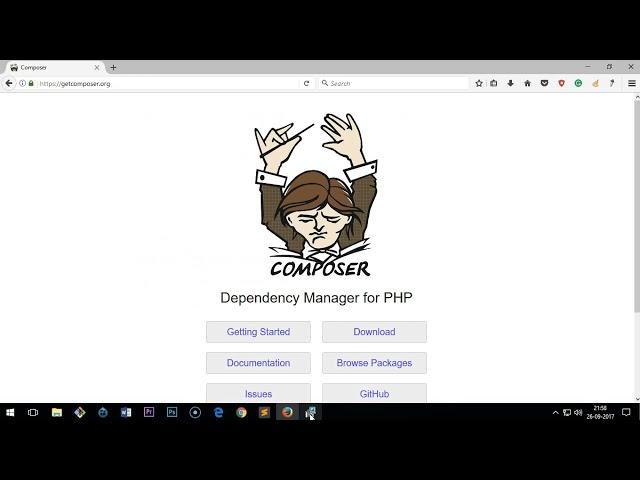 How to Install Composer on Windows 7/8/10