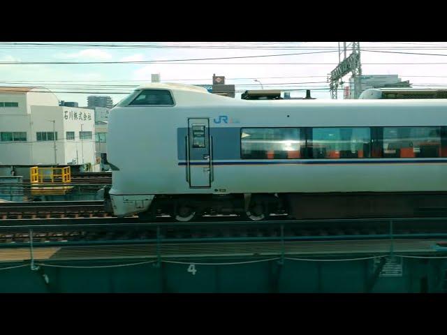 Train races on the Chuo & Tokaido lines! Parallel section from Kanayama to Nagoya, Aichi Pref, Japan