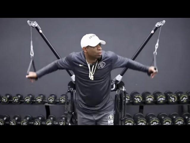 Deion Sanders And The Buffs Workout